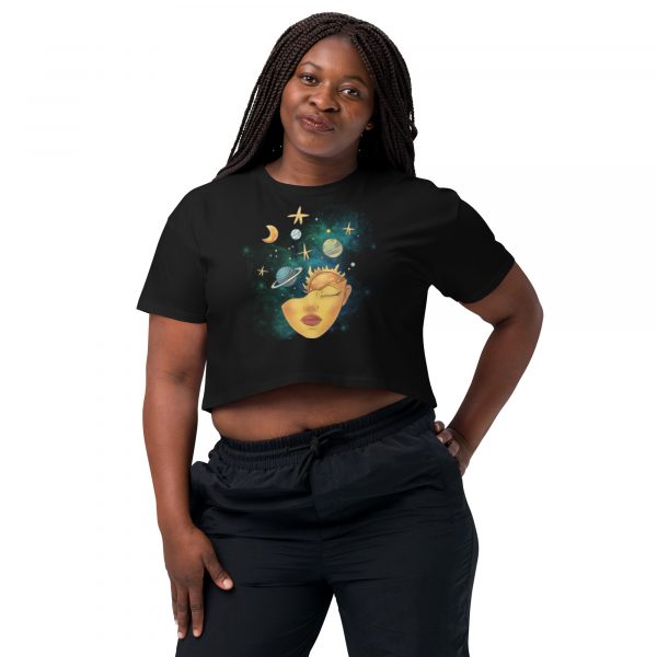 Cosmic Mind Crop Top – Unlock Your Universe in Style - Image 3