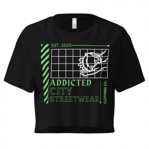 Addicted City Streetwear Clothing Co. Crop Top