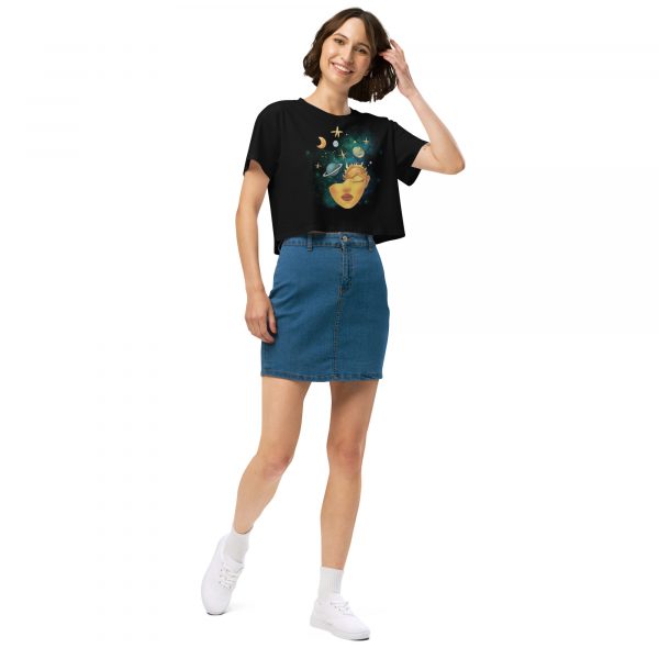 Cosmic Mind Crop Top – Unlock Your Universe in Style - Image 2