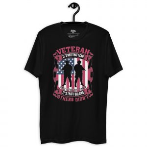 Veteran Short Sleeve Black T-shirt