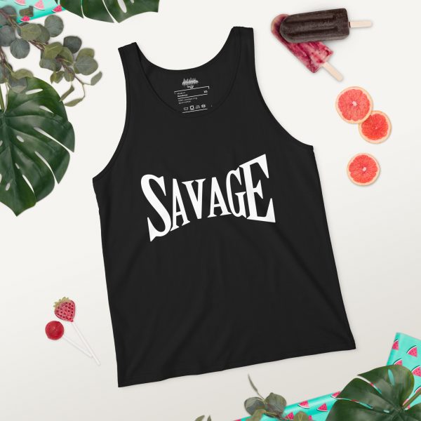 "Savage" Men's Tank Top - Image 6