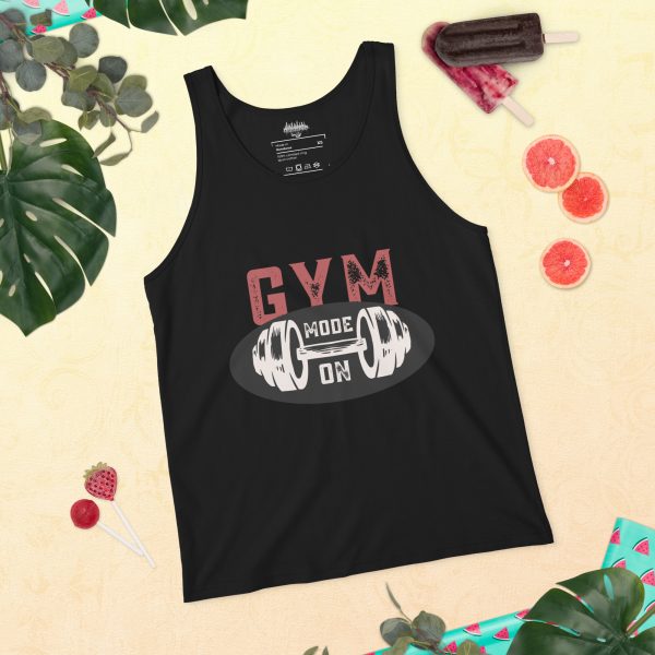 Men's Tank Top- Gym Mode On - Image 7
