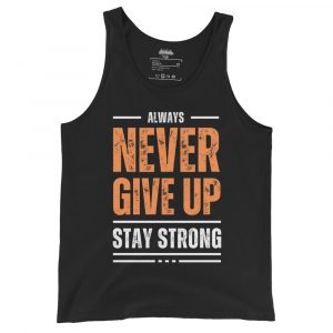 Men's Tank Top - Never Give Up