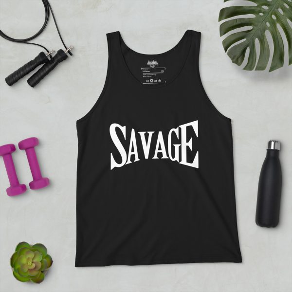 "Savage" Men's Tank Top - Image 5