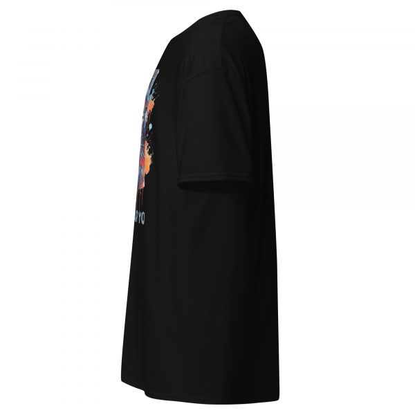 Can't Hear You Cat Black T-Shirt - Image 6