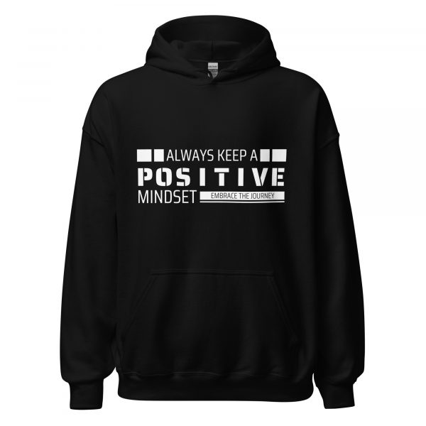 Addicted City Black Hoodie -Always Keep a Positive Mindset
