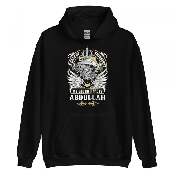 Abdullah Black Hoodie - Image 2