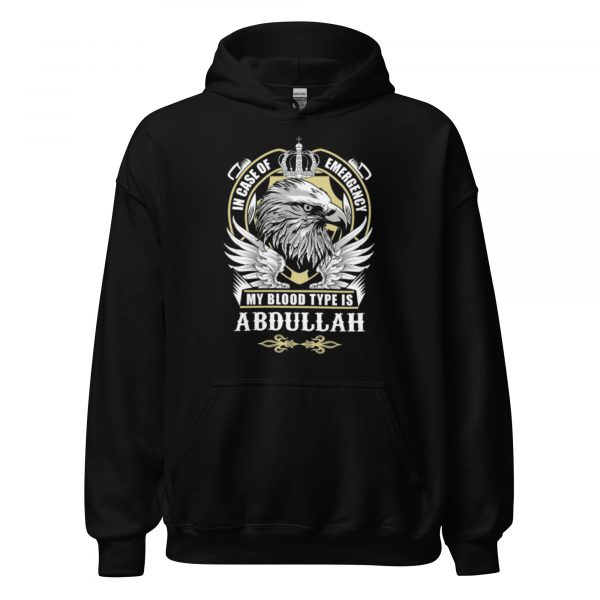 Abdullah Black Hoodie - Image 3
