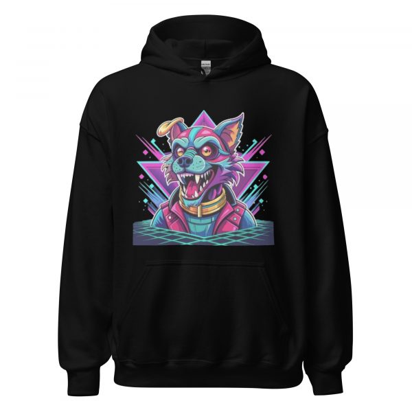 Crazy Colorful Dog Hoodie - Image 4
