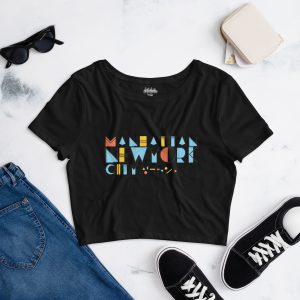 Women’s NYC Manhattan Crop Tee