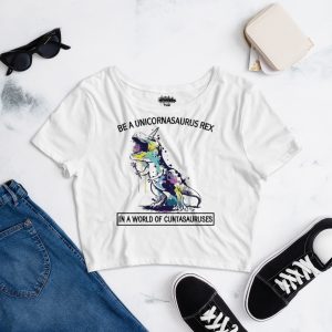 Women’s T- Rex Crop Tee