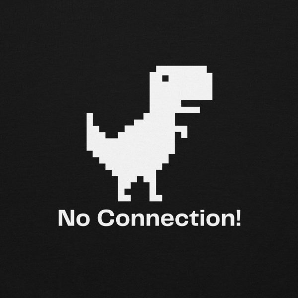 "No Connection" Hoodie – Bold & Quirky Streetwear Unisex Hoodie - Image 5
